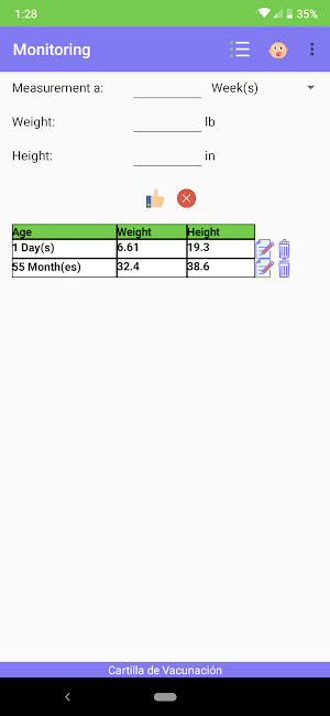 Vaccination Record Screenshot 3