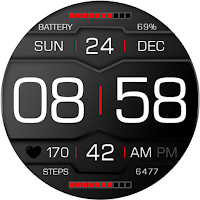 Key118 Digital Watch Face