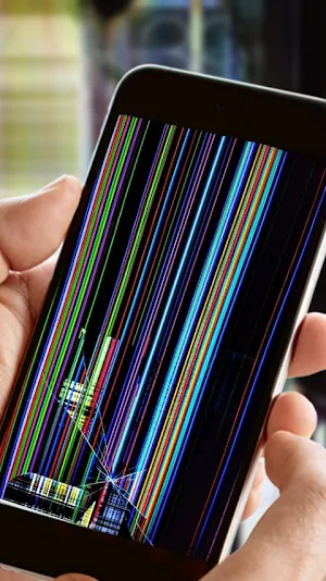 Broken Screen Wallpaper 3D Screenshot 2