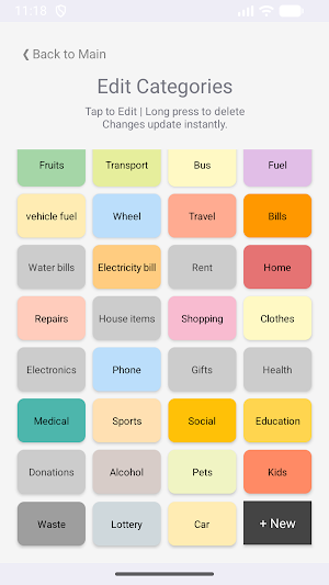Expense Tracker - Log Expenses Screenshot 3