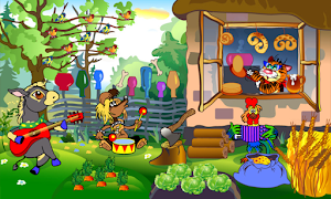 Bremen Town Musicians: Book for Kids Screenshot 0