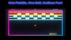 Neon Brick Breakout Screenshot 3