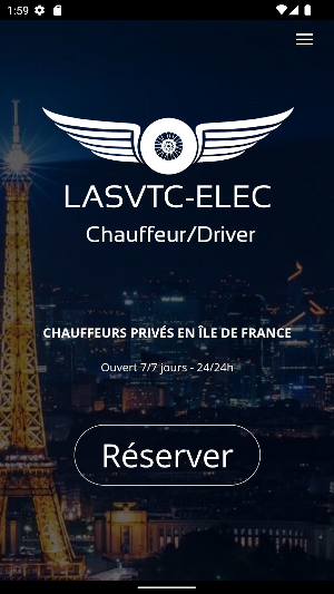 LasVTC Elec - Île de France Screenshot 0