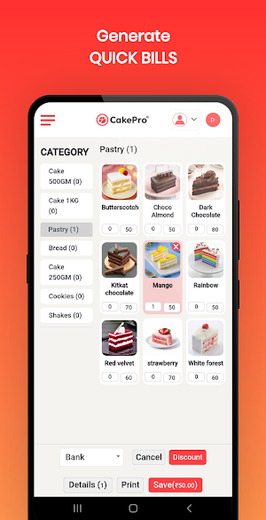 CakePro: Bakery Management App Screenshot 1