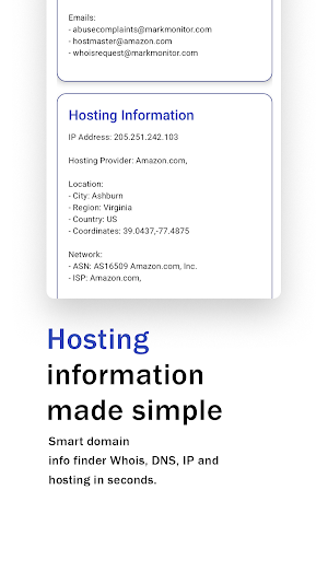 Domain Tools (Whois & Hosting) Screenshot 2