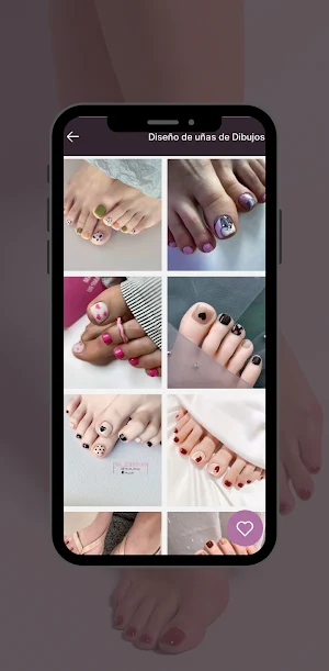 Ideas y diseños de pedicura Screenshot 1