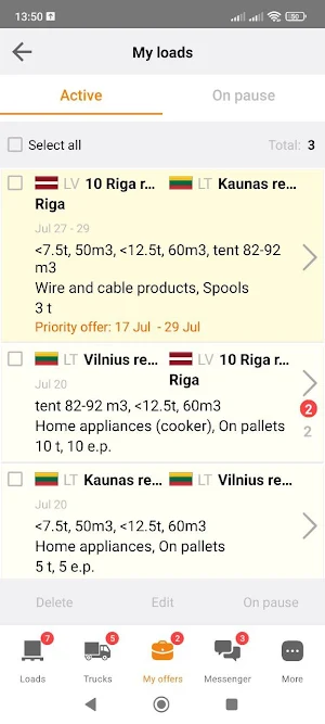 Cargo.ES Screenshot 2