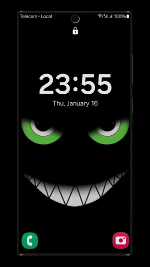Silly Smile Live Wallpaper Screenshot 1