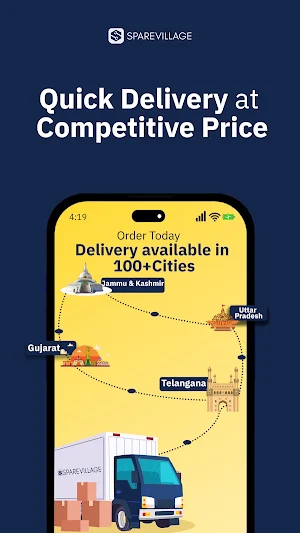 SpareVillage Consumer App Screenshot 0