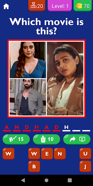 Guess The Bollywood Movie Game Screenshot 0
