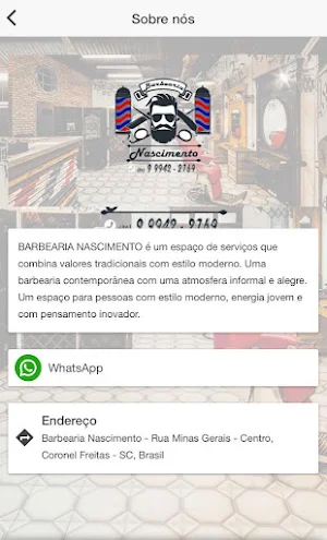 BARBEARIA NASCIMENTO Screenshot 1