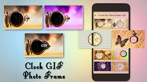 Clock Photo Frame Editor Screenshot 0