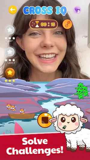 River Crossing Puzzle: IQ Test Screenshot 1