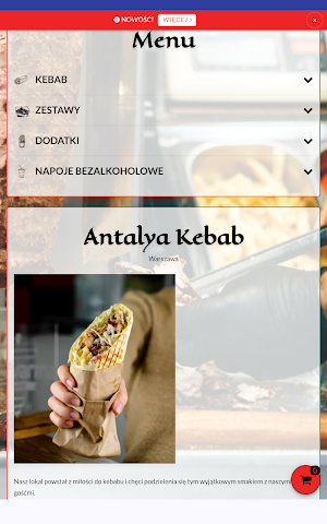 Antalya Kebab Warszawa Screenshot 2