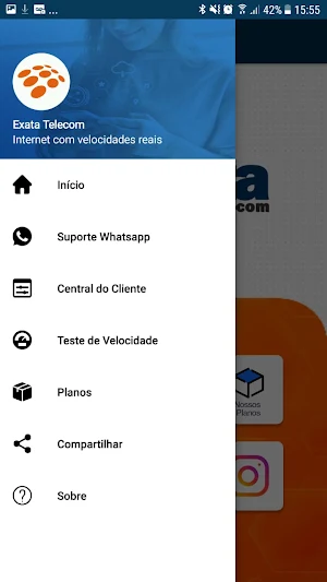 Exata Telecom - Aplicativo Ofi screenshot 7