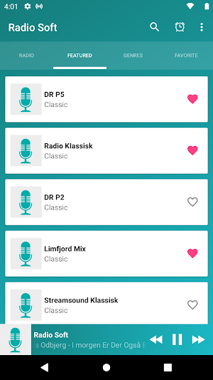 Radio soft app DK Screenshot 1