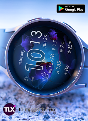 SummerTime Night Watch Face Screenshot 2