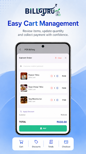 BillGuru: POS Billing App Screenshot 2