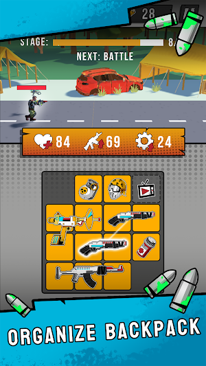Stand & Fight: Backpack Battle Screenshot 1