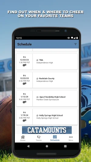 Panther Creek Catamounts Screenshot 1