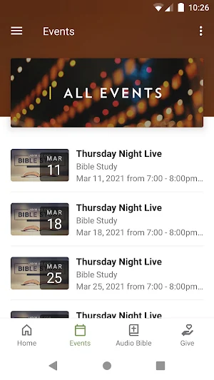 Unity Family Church Screenshot 1