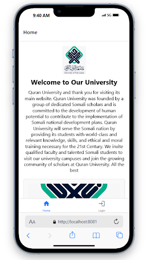 Quran University  App Screenshot 0