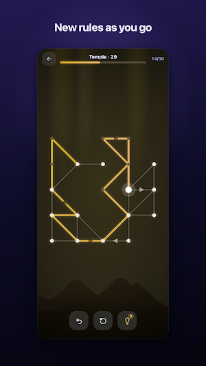 One Line: Draw Brain Puzzle Screenshot 2