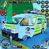 Van Games 3D City Car Driving