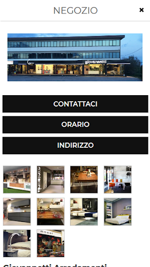 Giovannetti Arredamenti Screenshot 2