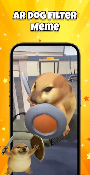 AR Dogy Filter: Dog Meme Screenshot 0
