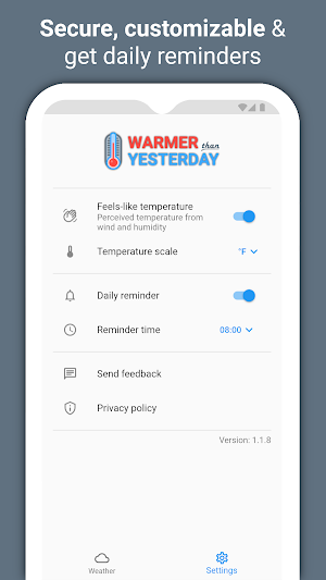 Warmer Than Yesterday Screenshot 1
