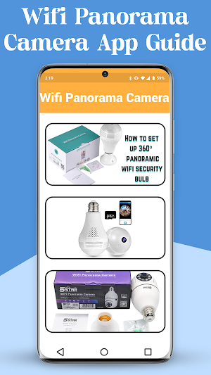 Wifi Panorama Camera App guide Screenshot 1