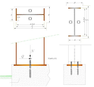 STEEL Column Bases Design Screenshot 2