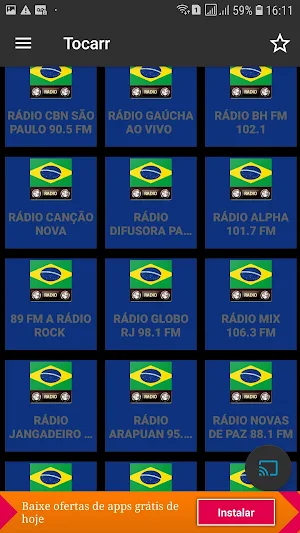 Rádio Brasil Screenshot 2