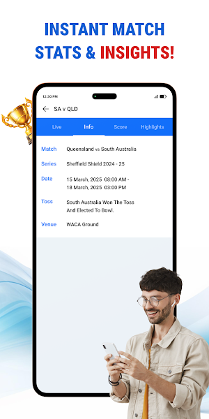 Live Cricket Score Screenshot 3
