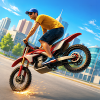 Bike Wheelie 3D Motor Stunt