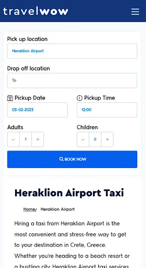 TravelWoW - Book Airport Taxi Screenshot 3