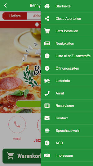 Benny's Restaurant Screenshot 2