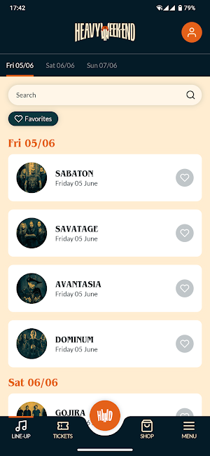Heavy Week-End 2026 Screenshot 1