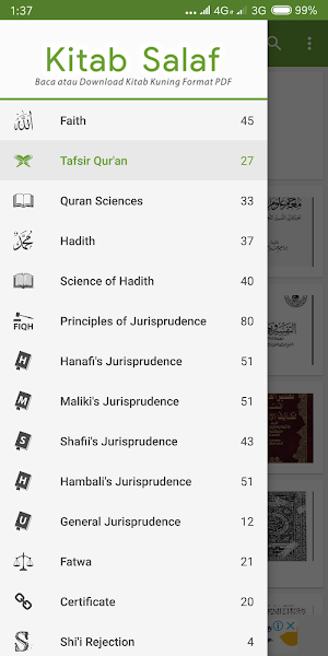 Salaf Book Screenshot 0