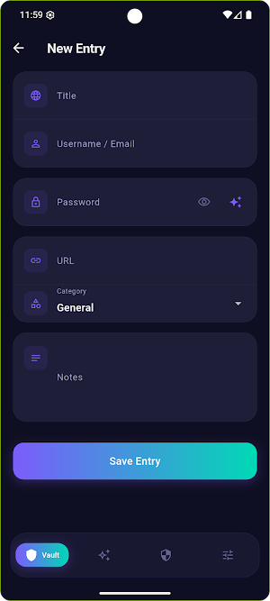 KeyDock – Password Manager Screenshot 2