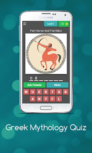 Greek Mythology Quiz Screenshot 0
