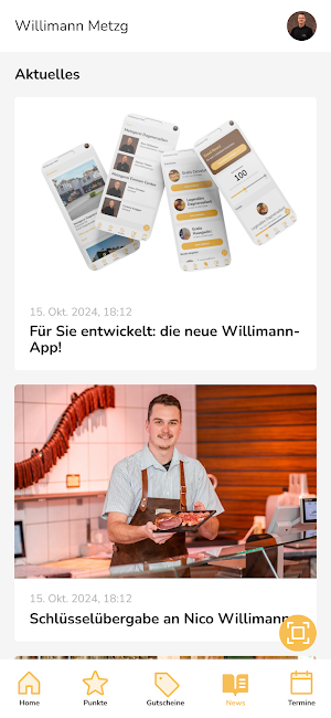 Willimann Metzg Screenshot 3