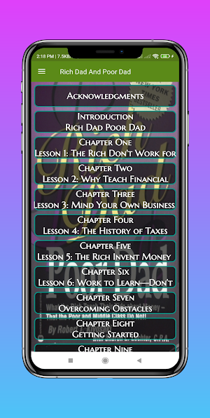 Rich Dad And Poor Dad PDF Screenshot 1