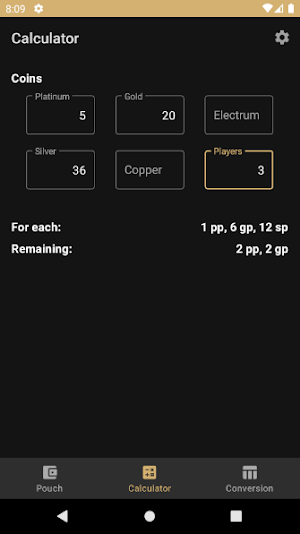 D&D Coin Pouch Screenshot 3