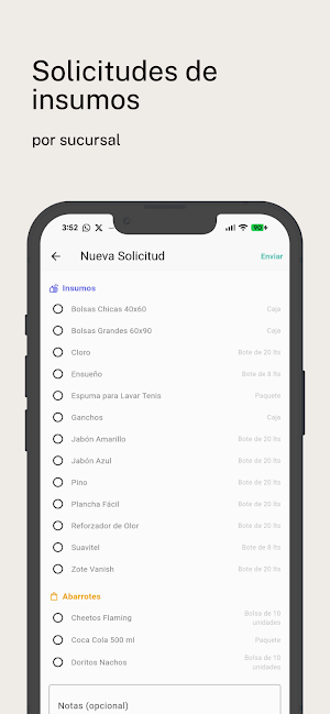 Korex — Control de Sucursales Screenshot 3