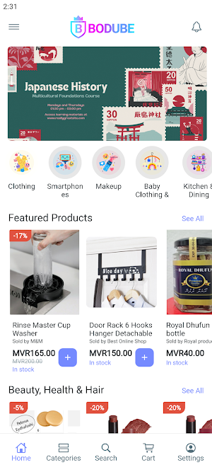 Bodube.com Screenshot 1