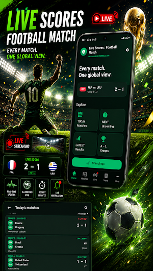 Live Scores : Football Match Screenshot 0