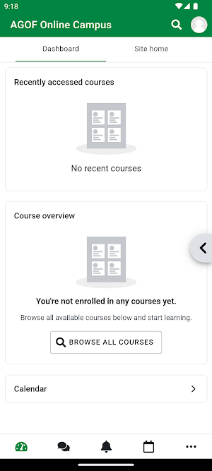 AGOF Online Campus Screenshot 2