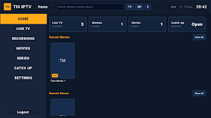 TM IPTV Player Screenshot 3